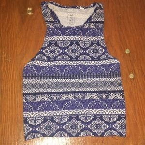 Blue Aztec Tank